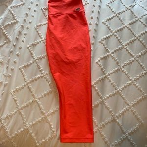 Oakley neon pink yoga pants